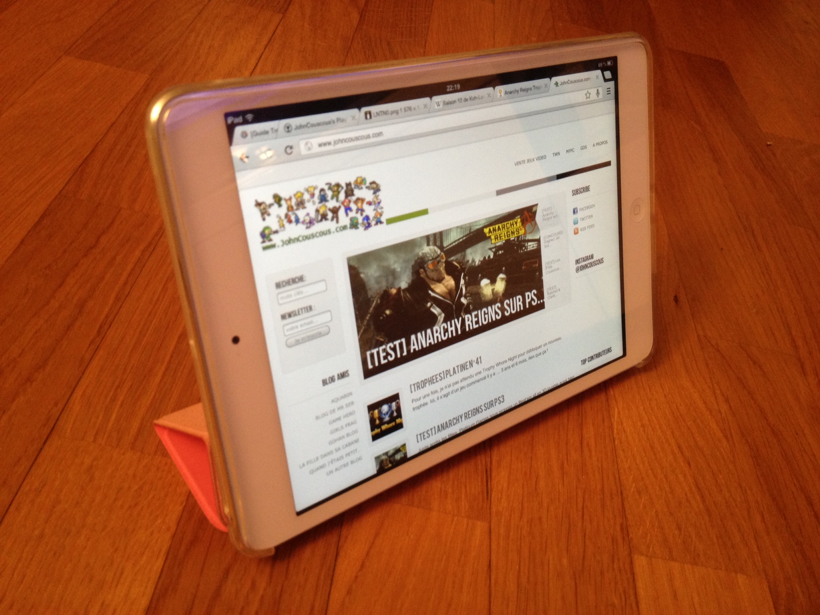 [TEST] Smart Cover FlexiShield pour iPad mini