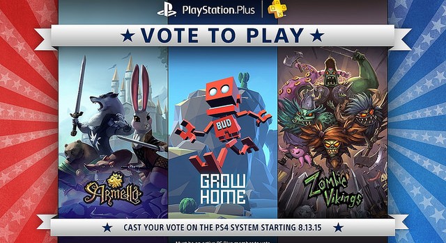 [PS+] Votez pour votre jeu gratuit de Septembre 2015